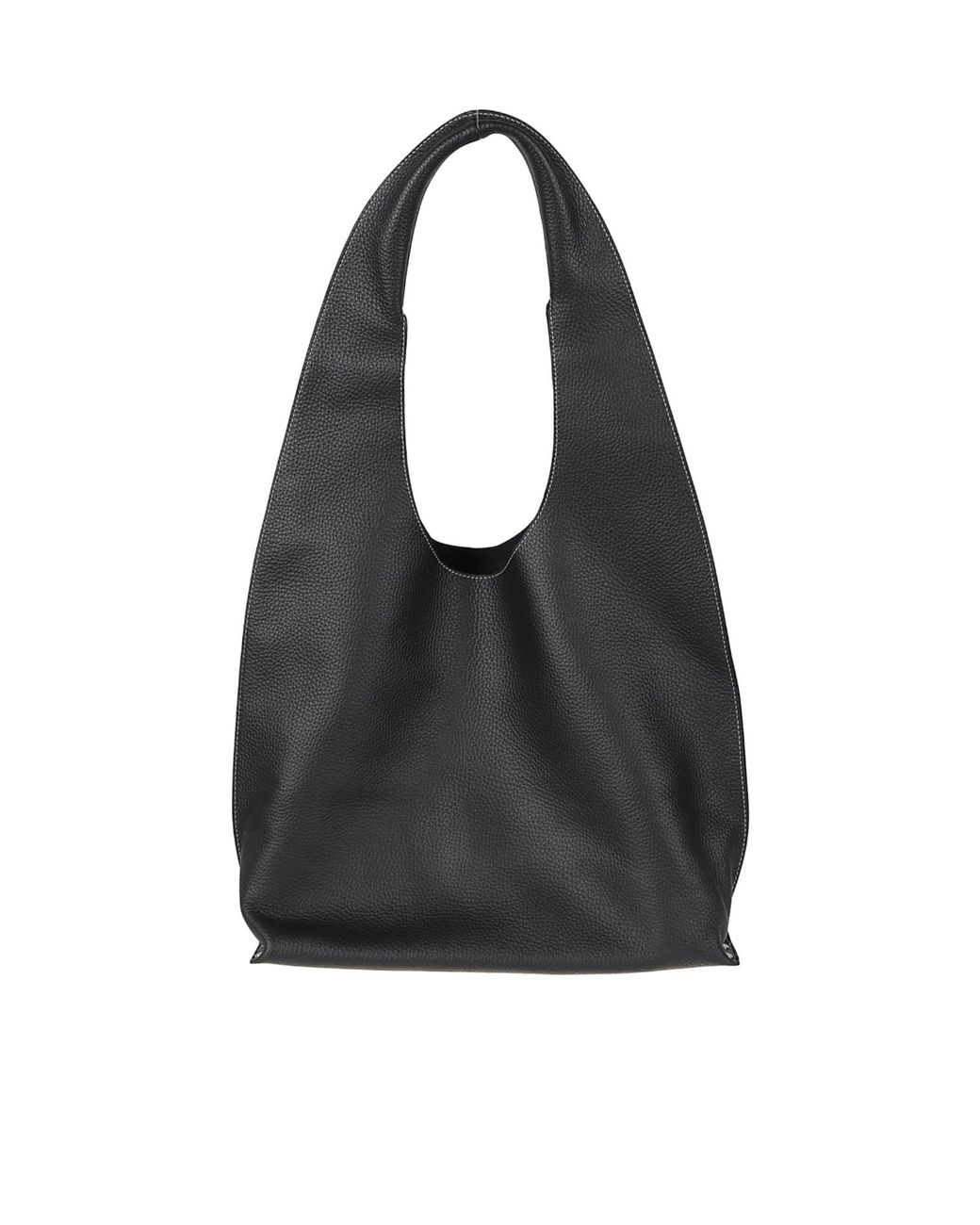 A.P.C. Black Logo Printed Shoulder Bag