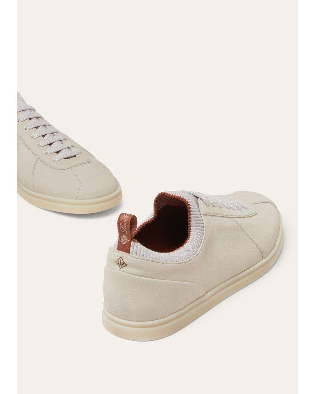 Loro Piana White Soho 2.0 Walk Sneaker for men