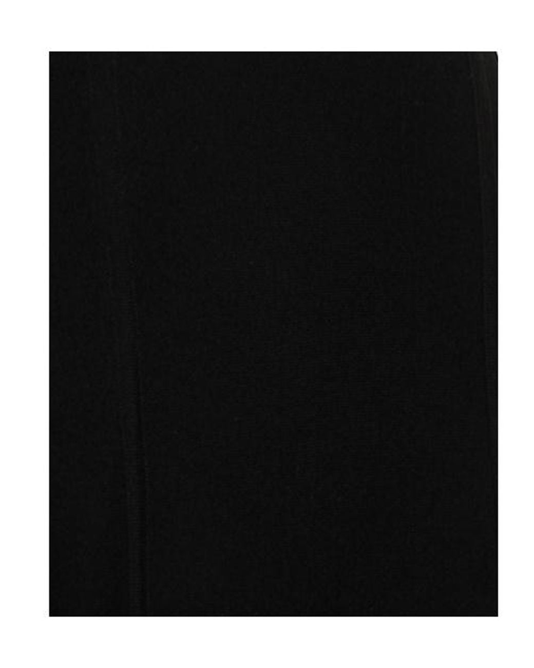 Gabriela Hearst Black Wool Knit Midi Skirt W/ Lace