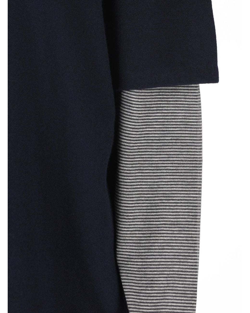 Miu Miu Blue Wool And Cashmere Sweater