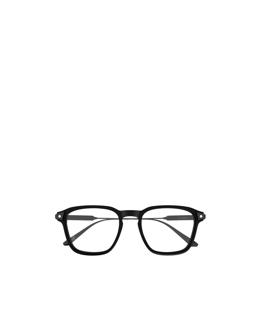 Cartier White Tortoiseshell-Pattern Glasses for men