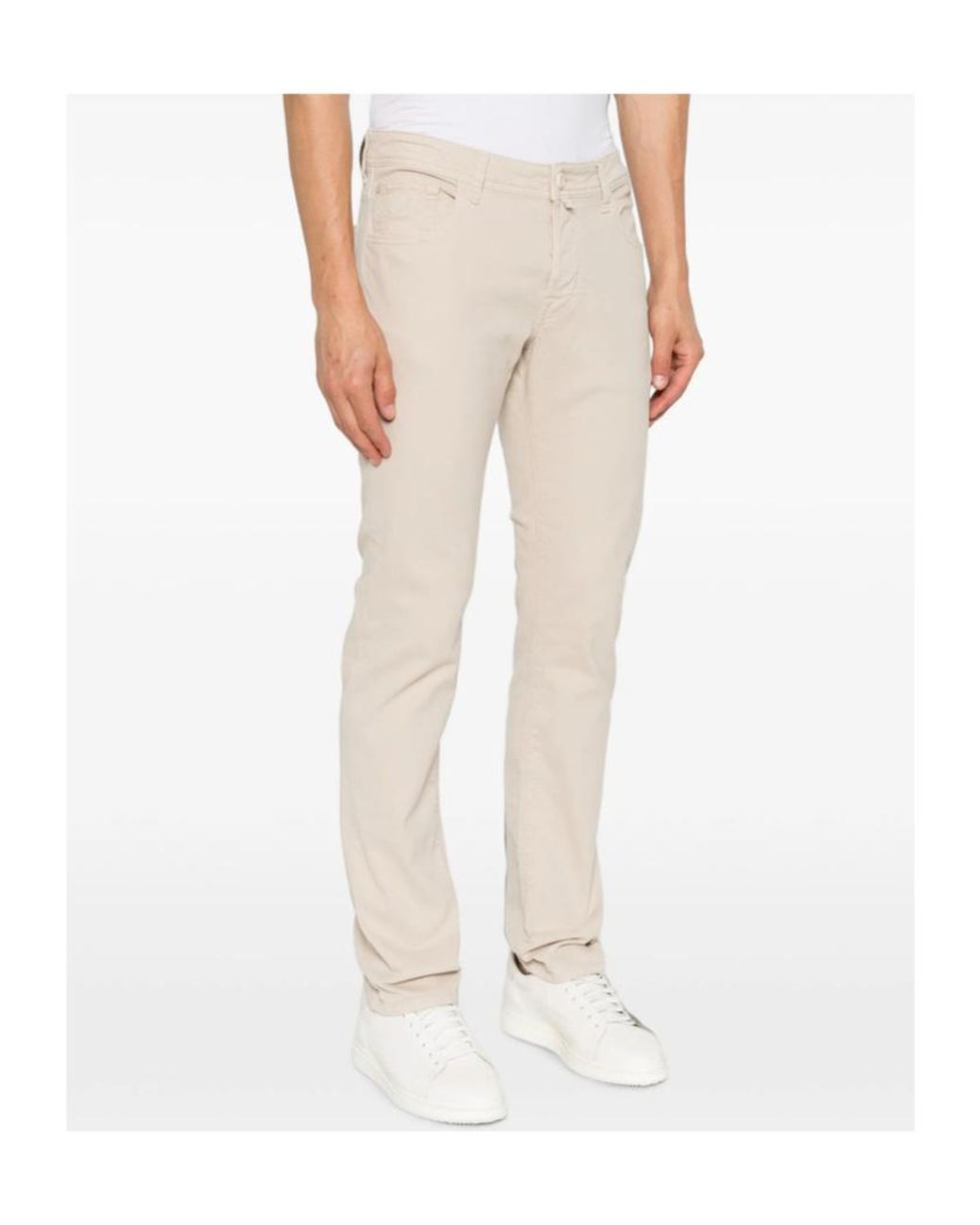 Jacob Cohen Natural Straight Leg Jeans for men