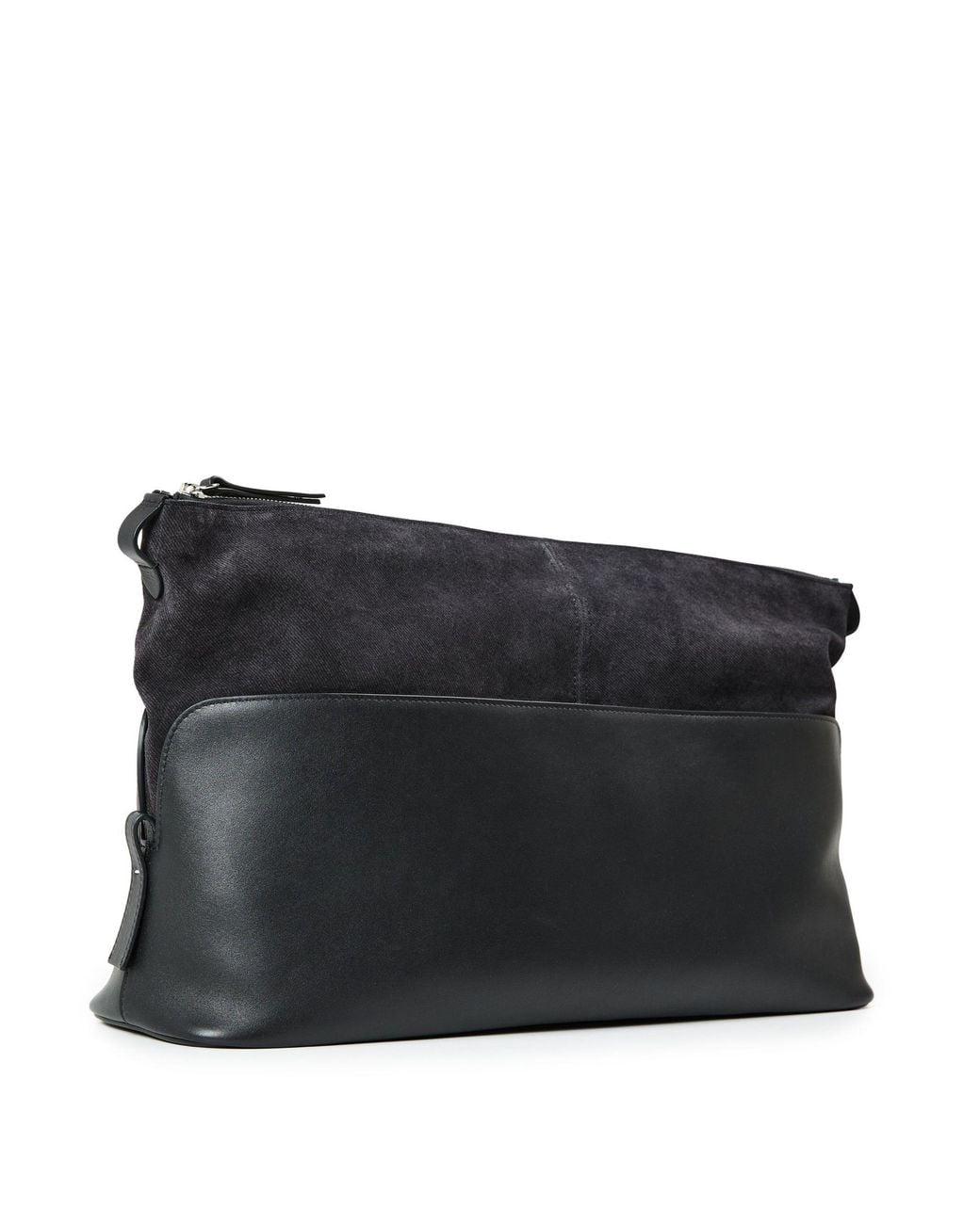 Maison Margiela Black Spliced Large-Capacity Handbag