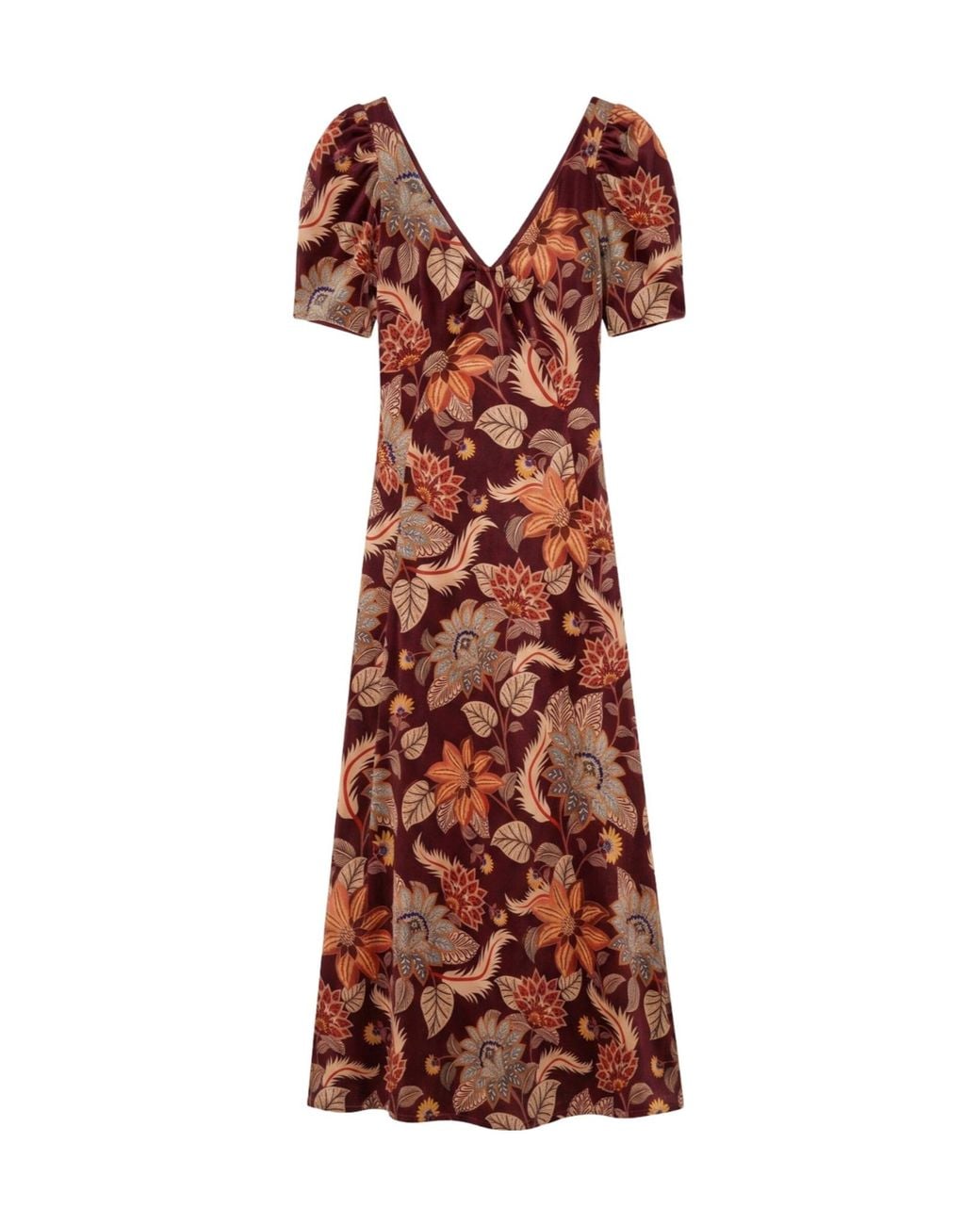 Farm Rio Red Floral Dress