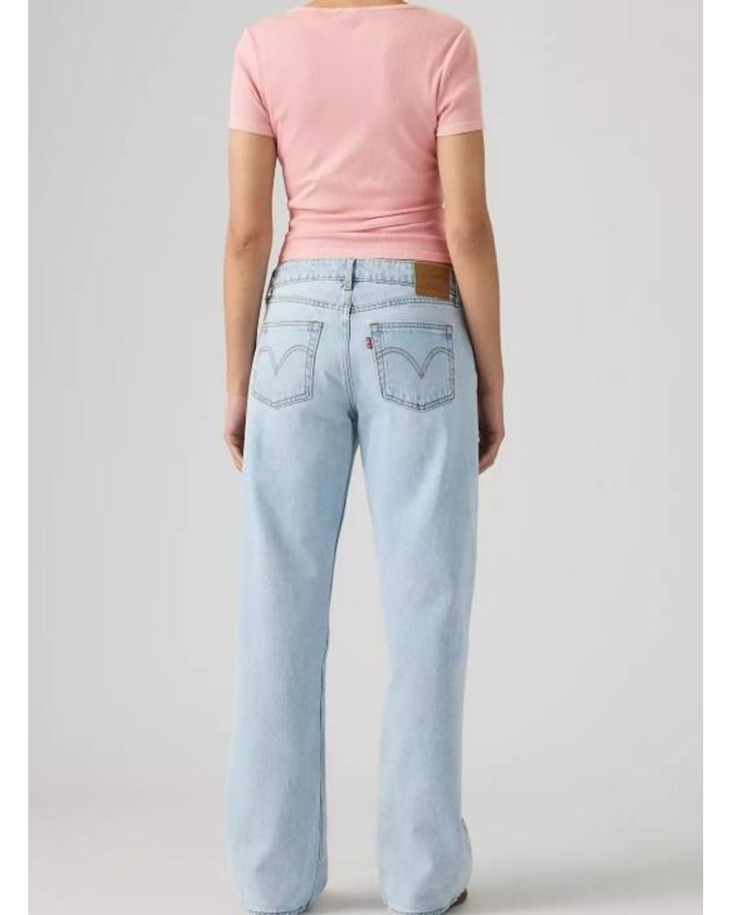 Levi's Blue Low Loose Jeans