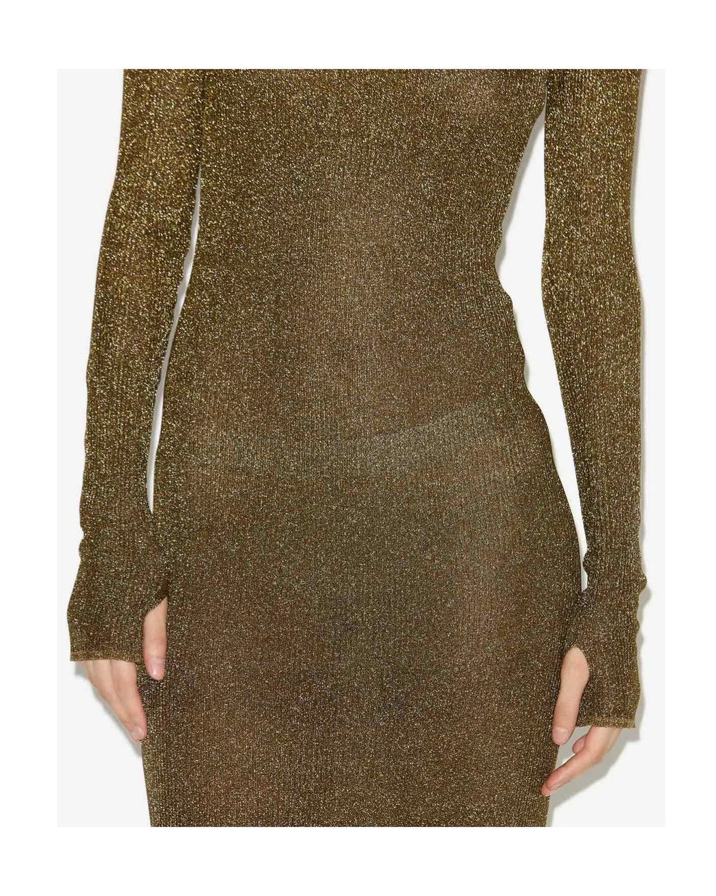 Isabel Marant Green Josita Dress