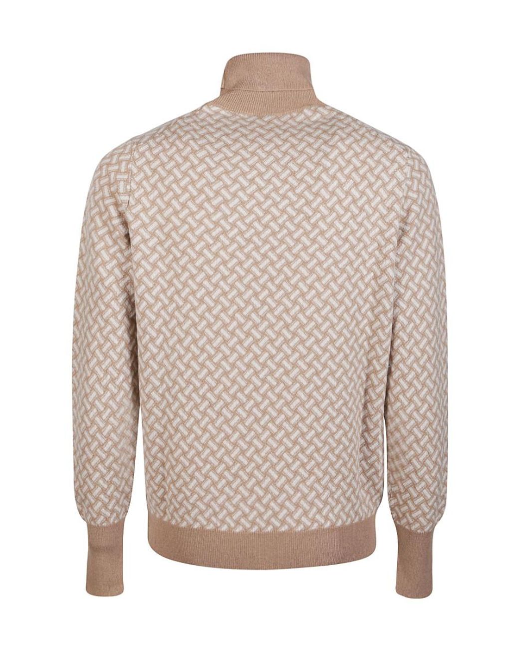 Drumohr Gray Biscottino Cashmere Jumper for men