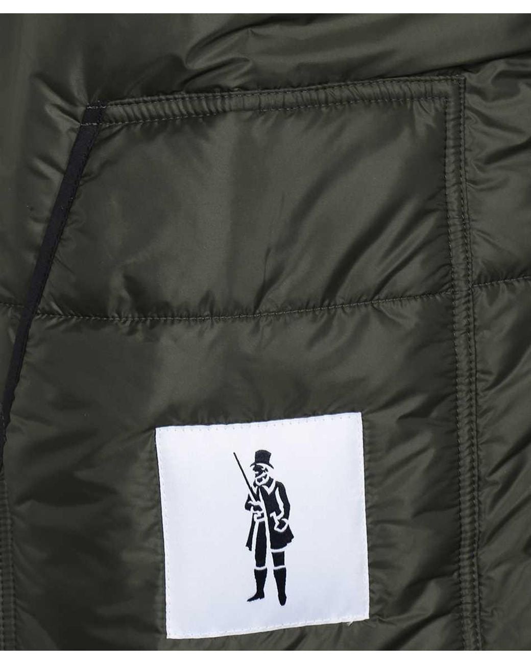 Mackintosh Green Quilted Zip Down Gilet for men