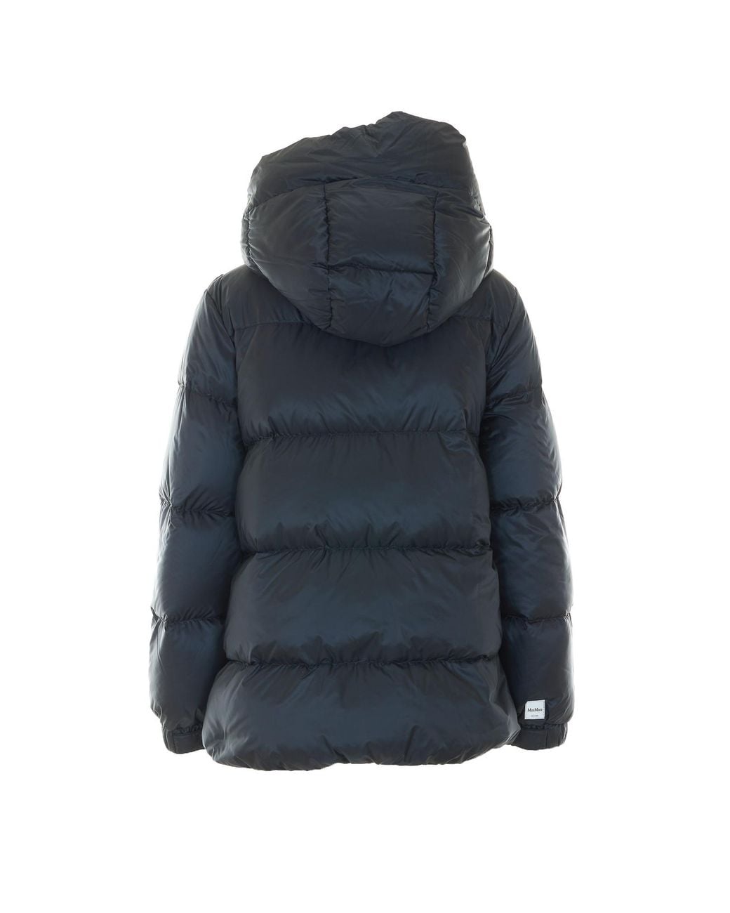 Max Mara Blue The Cube Seia Zip-Up Drawstring Jacket