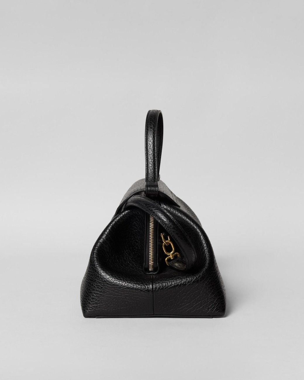 Céline Black Logo Shoulder Bag