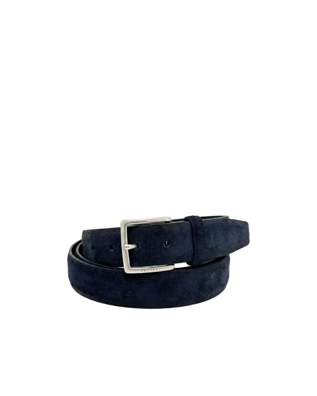 Orciani Blue Buckle Belt for men