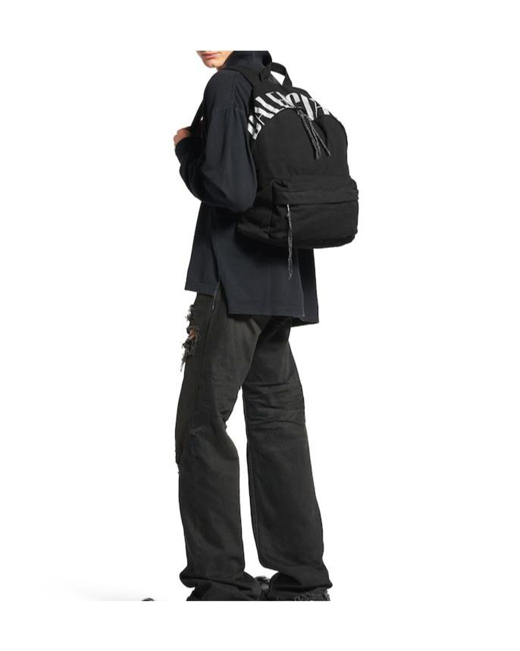 Balenciaga Editor Backpack in Black for Men | Lyst