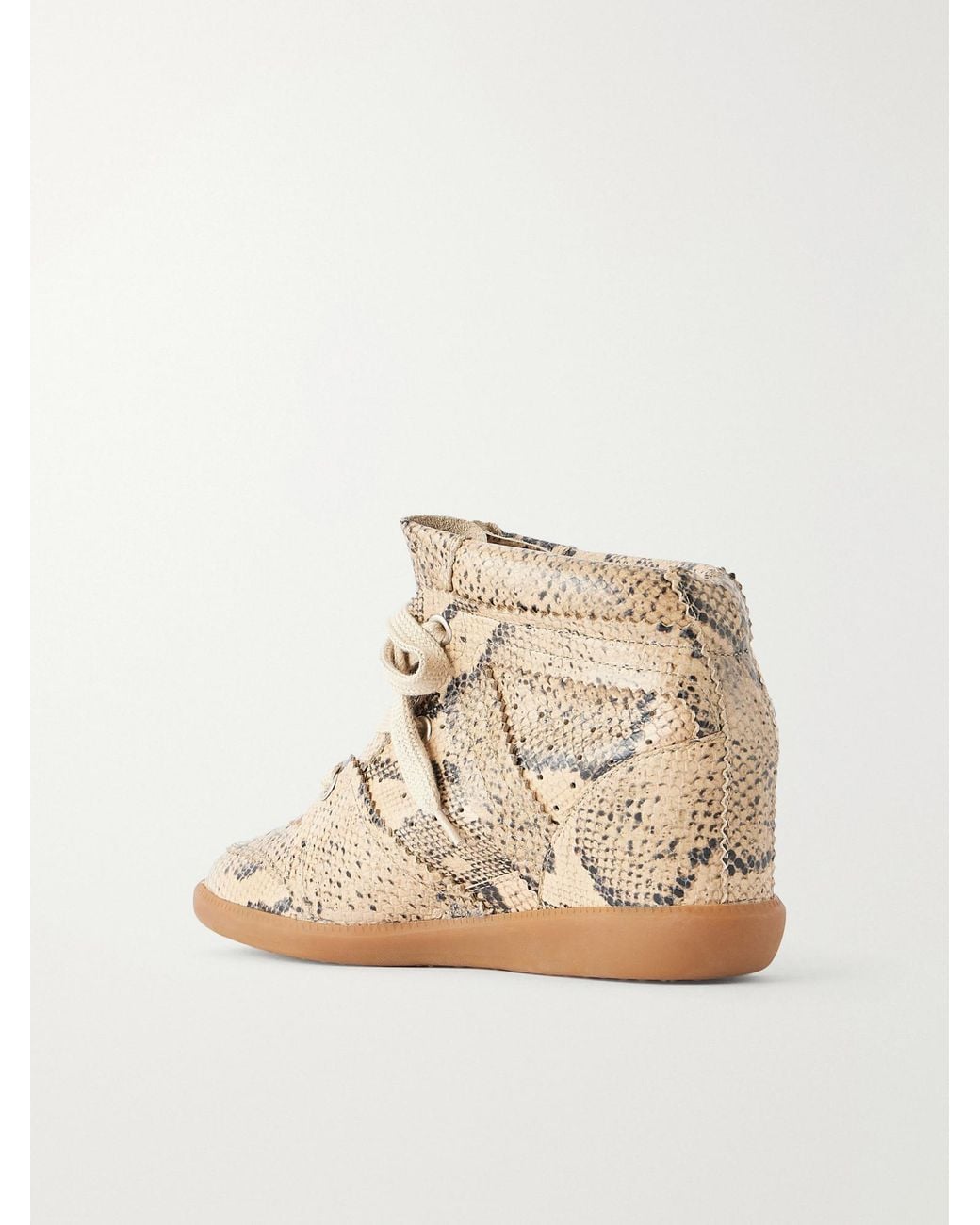 Isabel Marant Natural Bobby Sneakers