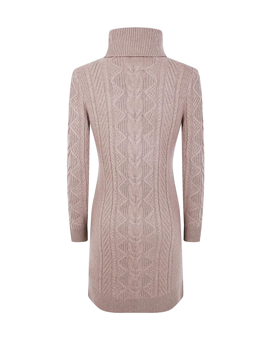 Ralph Lauren Multicolor Lauren Roll-Neck Knitted Dress