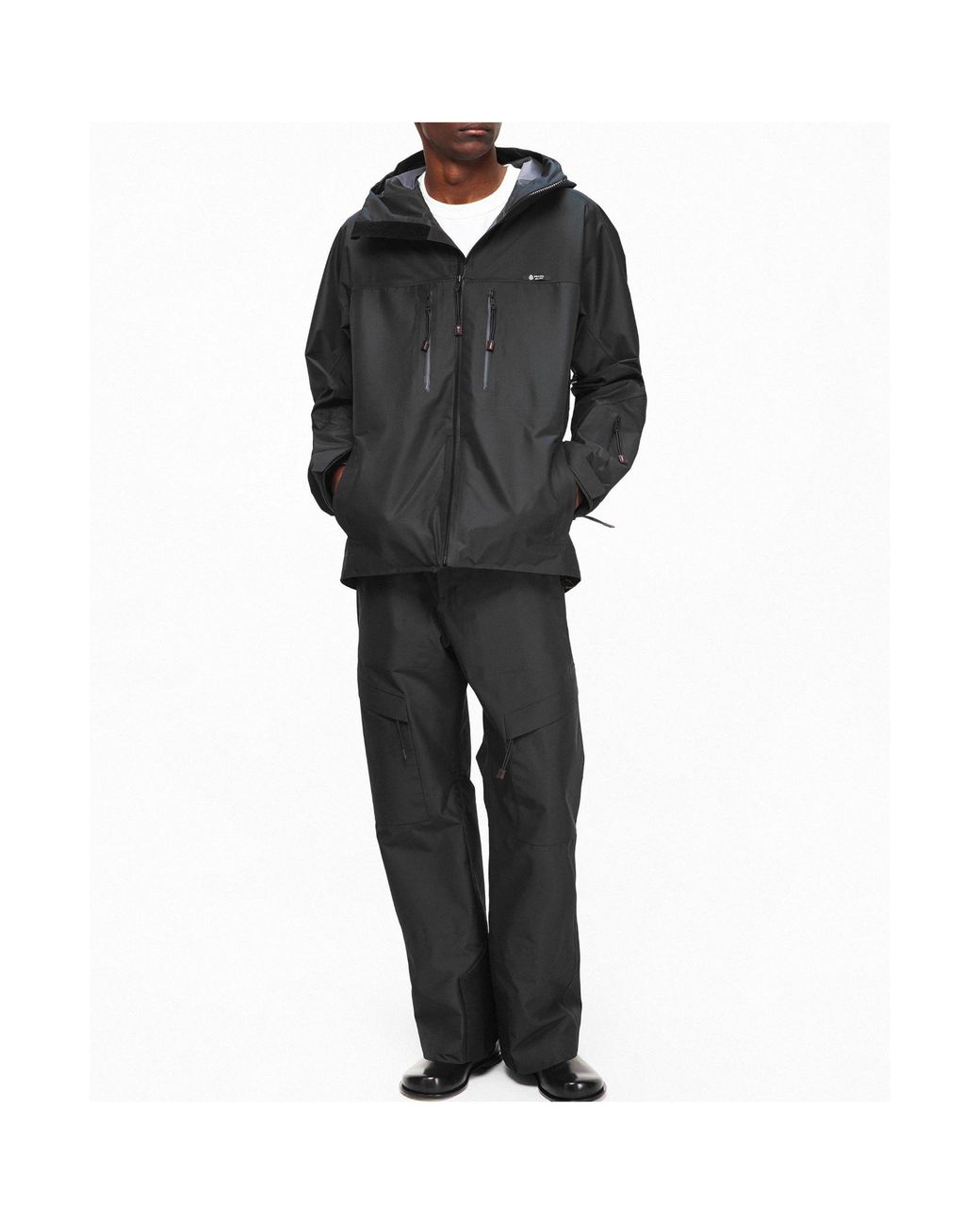 Prada Black Straight Outdoor Trousers for men
