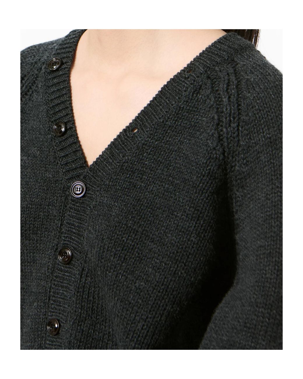 Our Legacy Black Country Henley Cardigan
