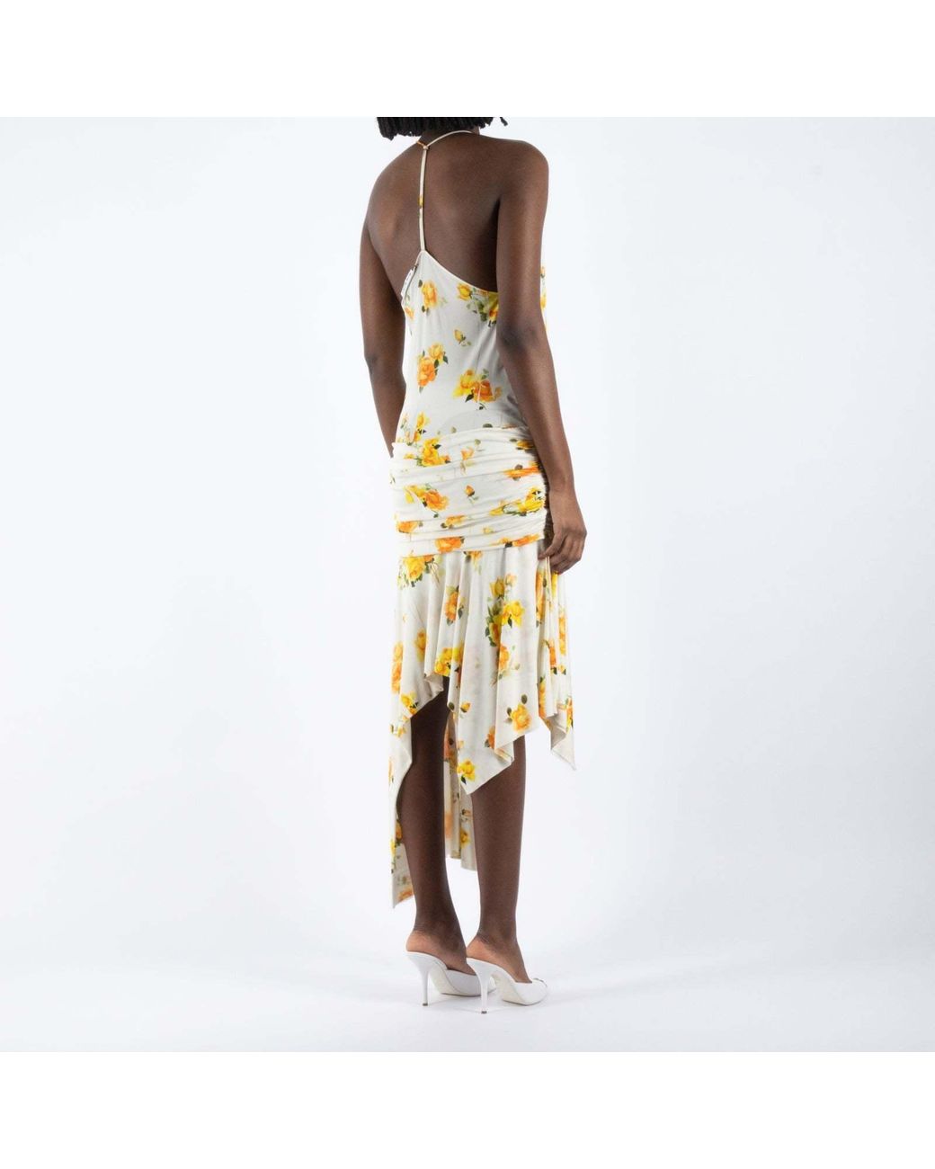 Acne Metallic Patterned Dress