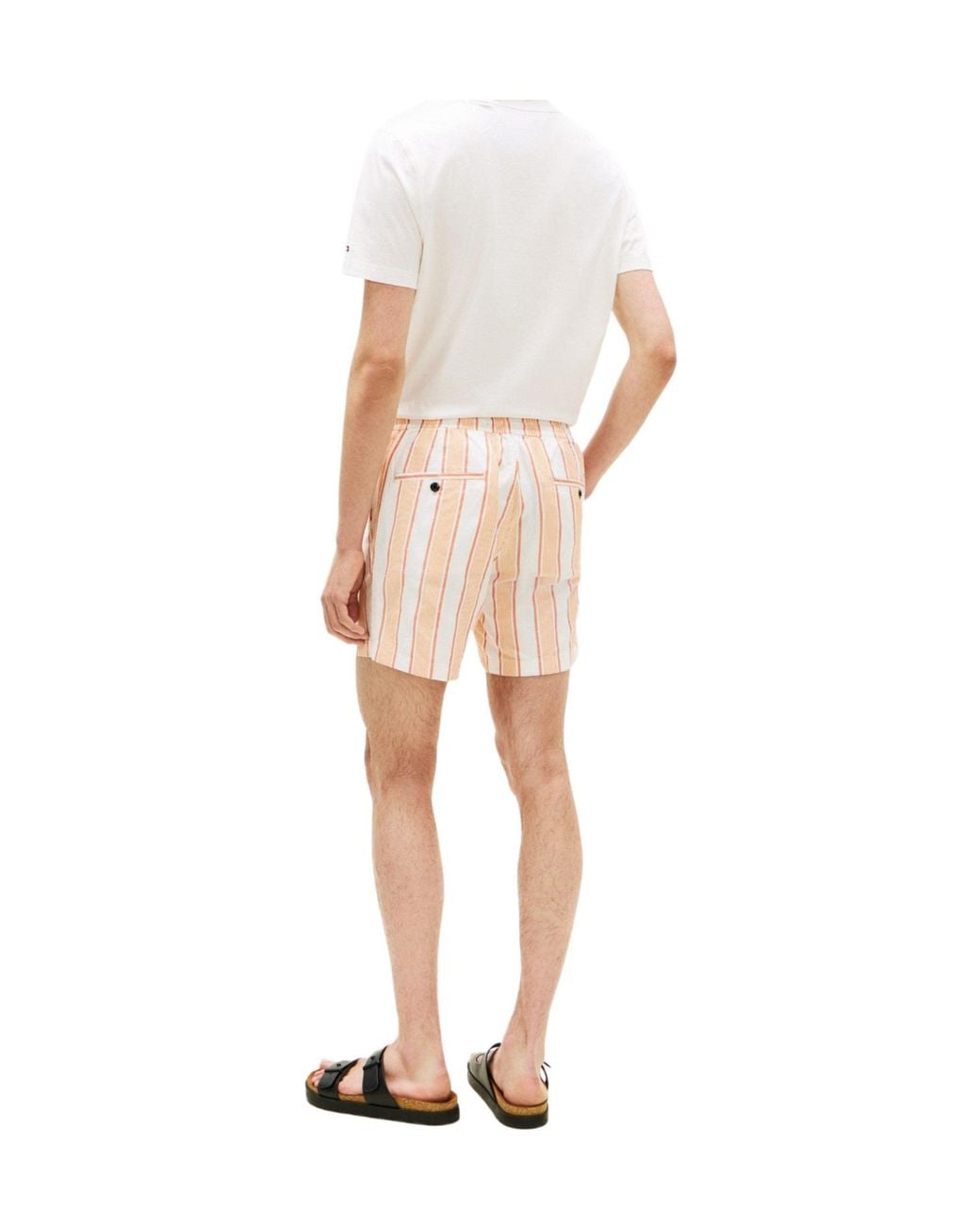 Tommy Hilfiger White Sports Shorts for men