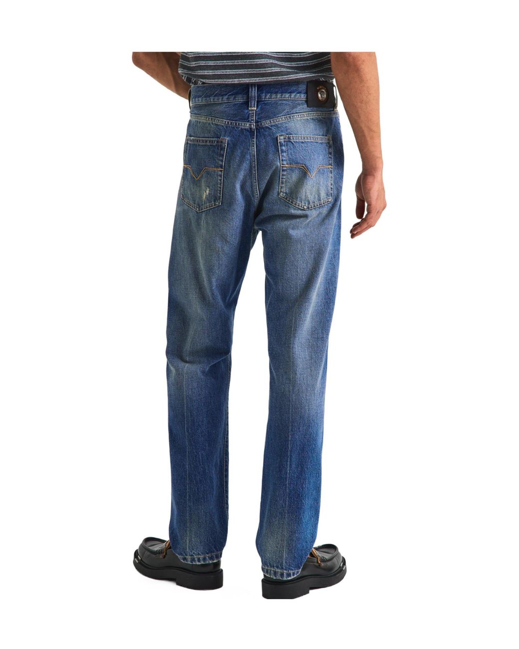 Versace Blue Casual Denim Jeans for men