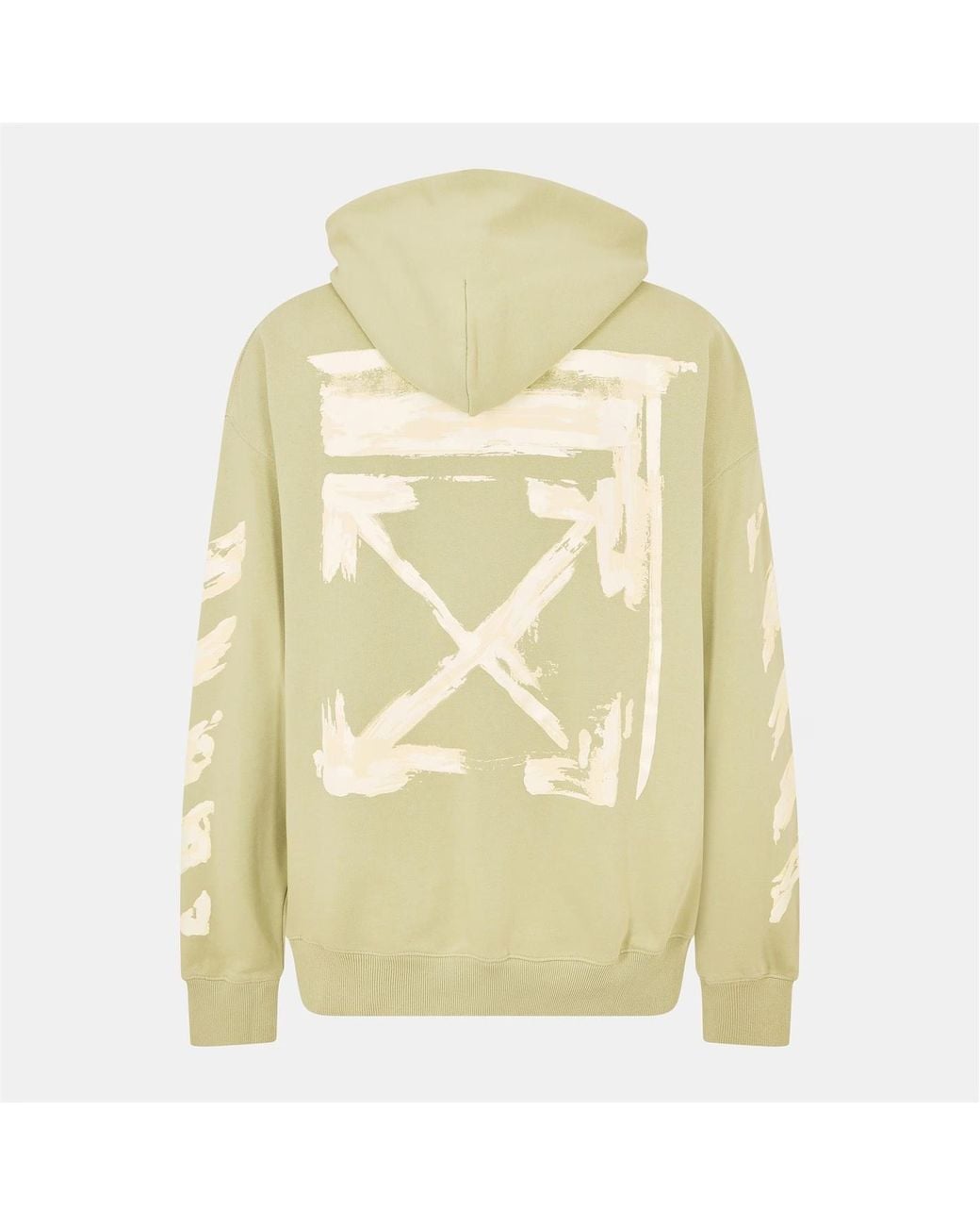 Off-White c/o Virgil Abloh Multicolor Ink Arrow Over-The-Head Hoodie for men