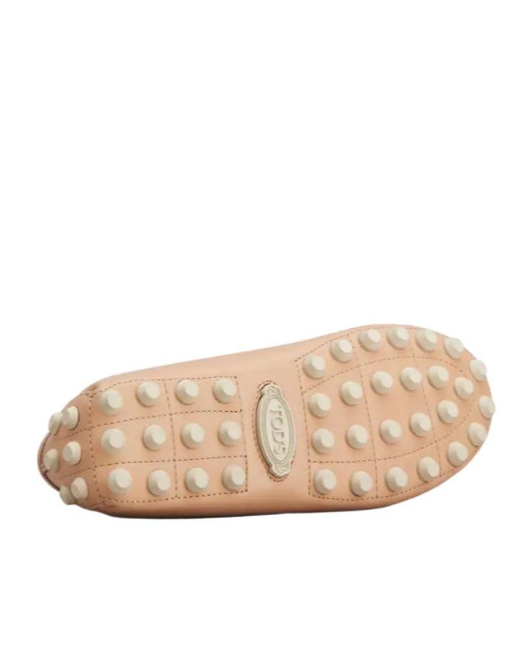 Tod's Natural Gommino Bubble Loafers