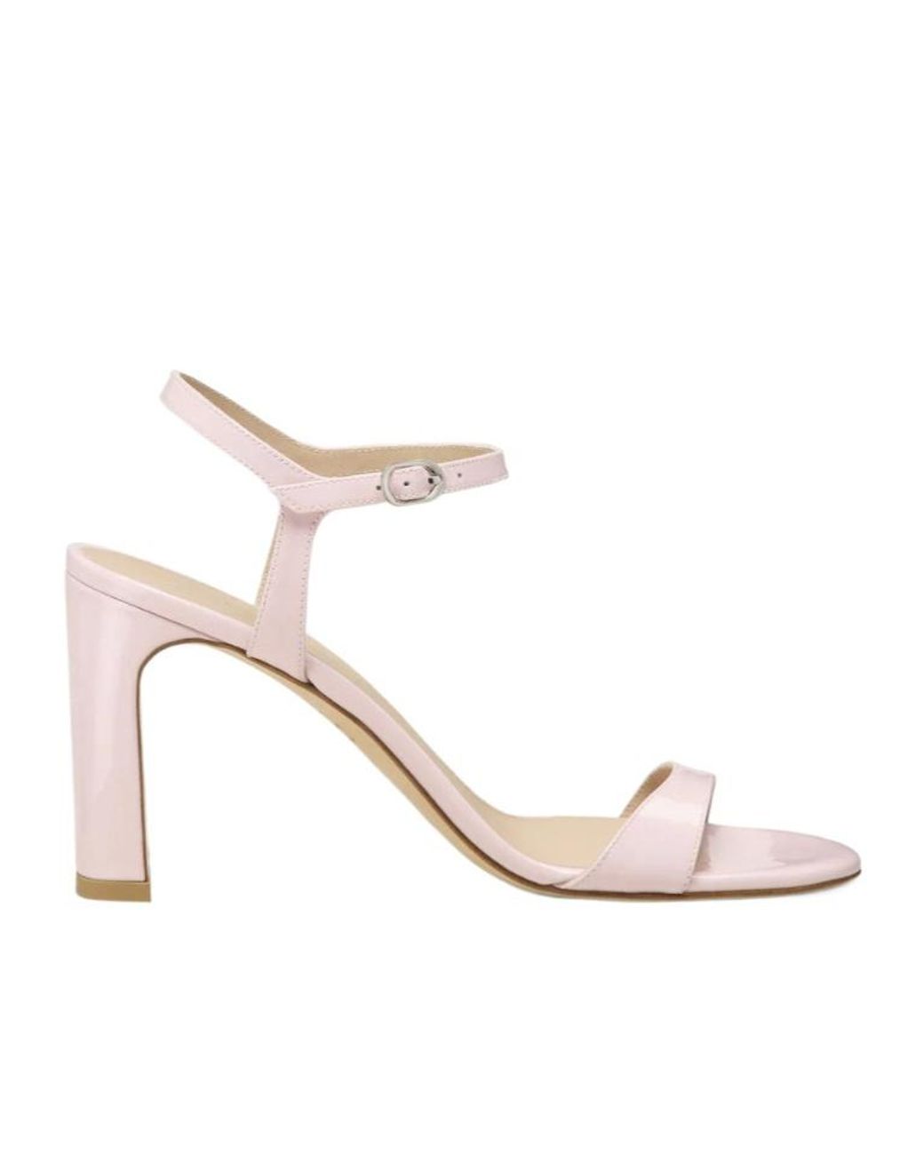 Stuart Weitzman White Babette 85