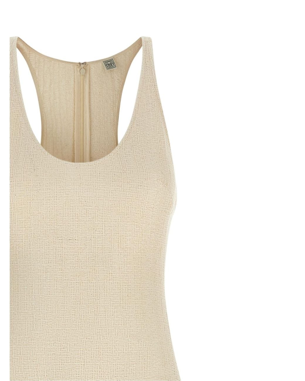 Totême  Natural Sculpted Cotton Dress