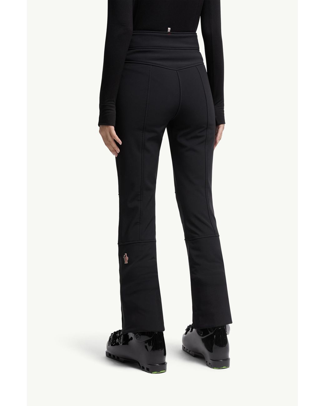 Moncler Black Grenoble Panelled Ski Trousers
