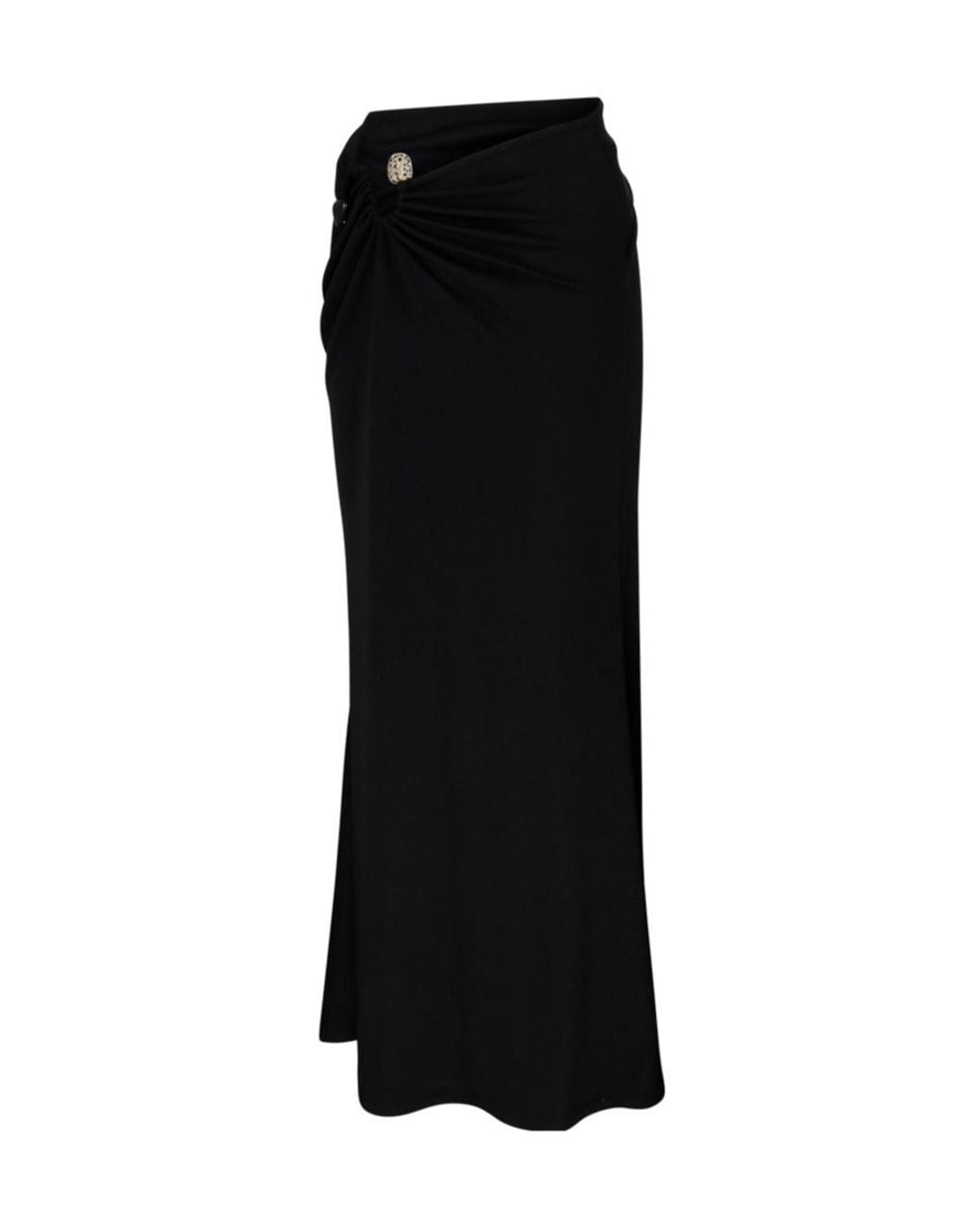 Christopher Esber Black Buckle Suspension Skirt