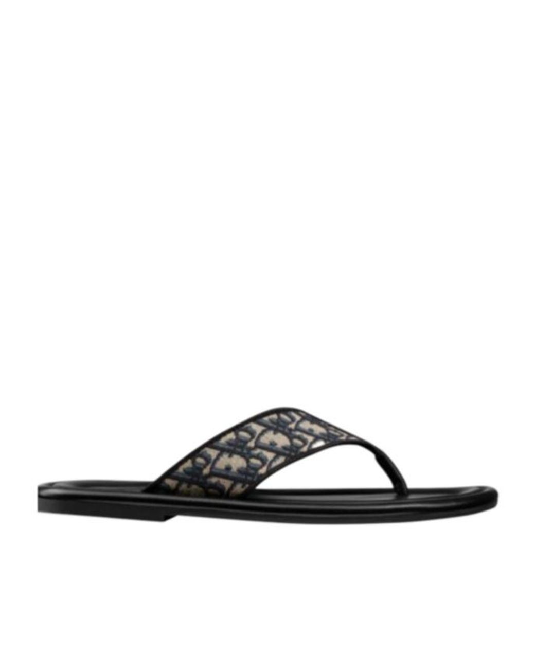 Dior Multicolor Homme Logo Jacquard Slip-On Sandals for men