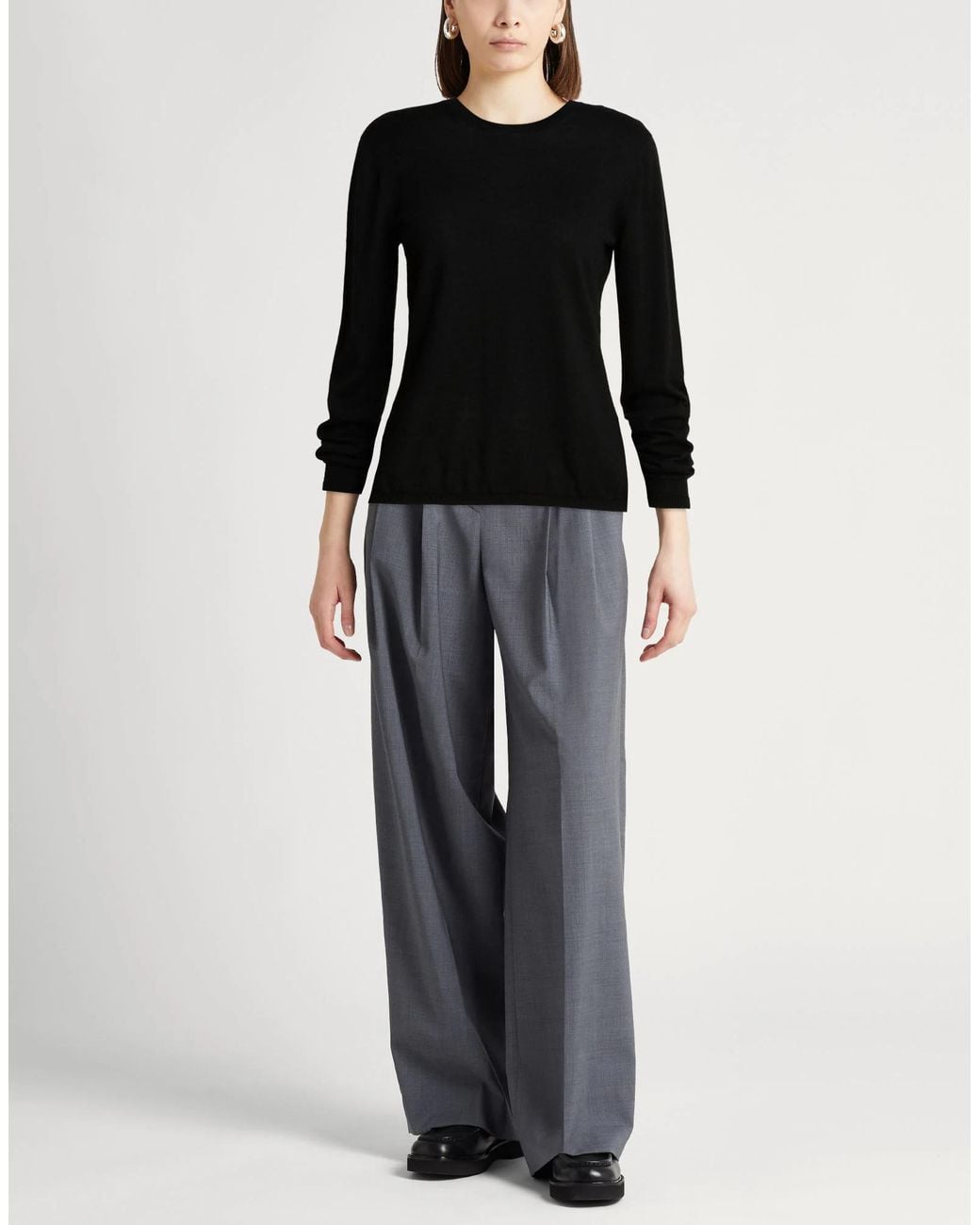 Max Mara Black Cashmere Jumpers