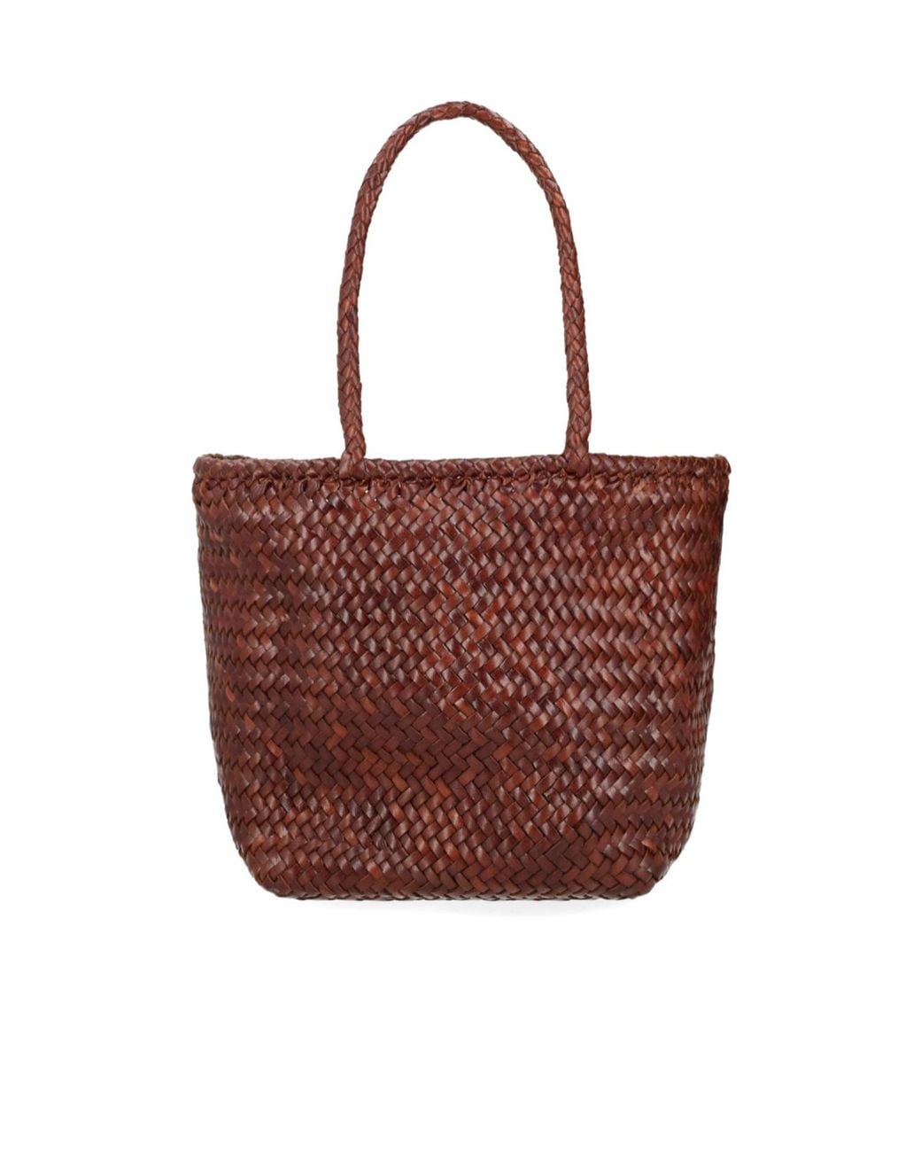 Dragon Diffusion Red Grace Small Basket Bag