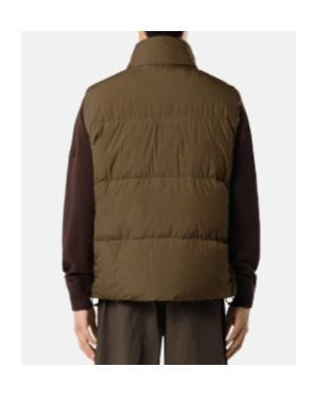 Stone Island Green Padded Gilet for men