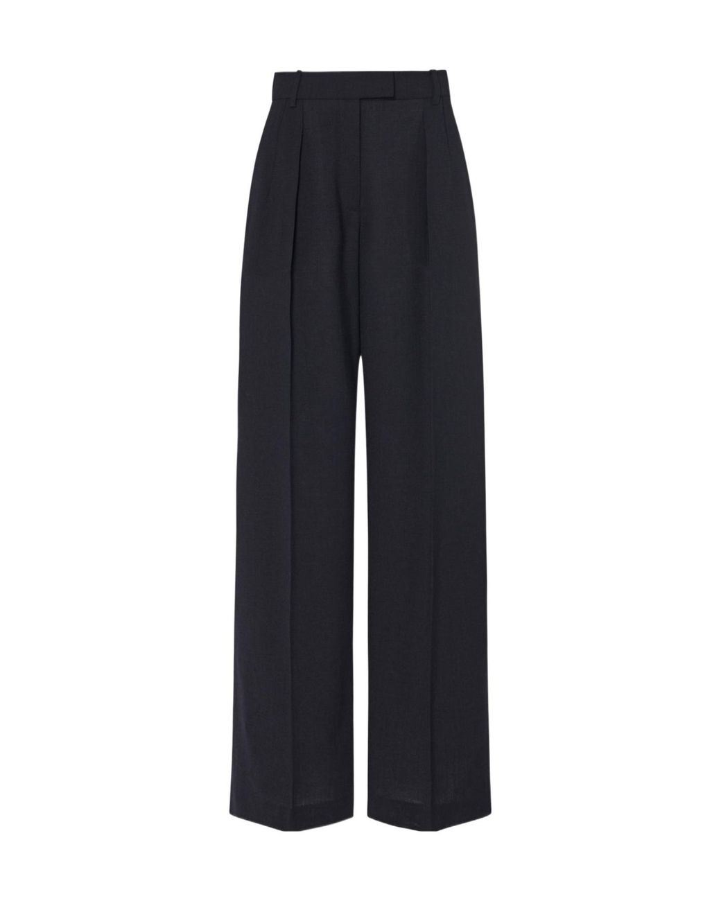 The Row Blue Antone Freshly Cut Wool Casual Pants
