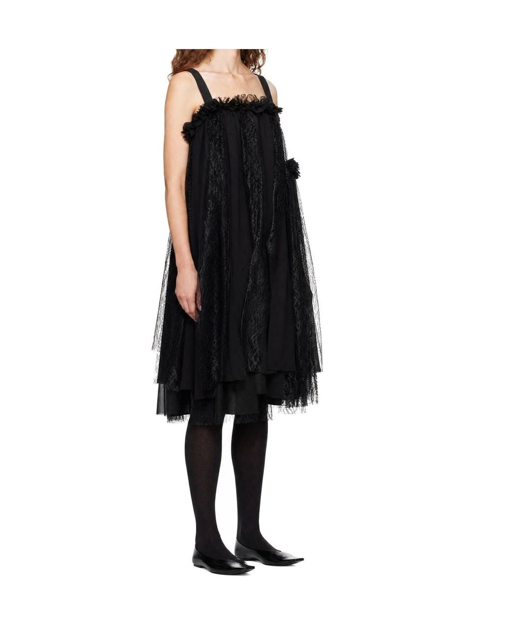 Comme des Garçons Black Sleeveless Dress