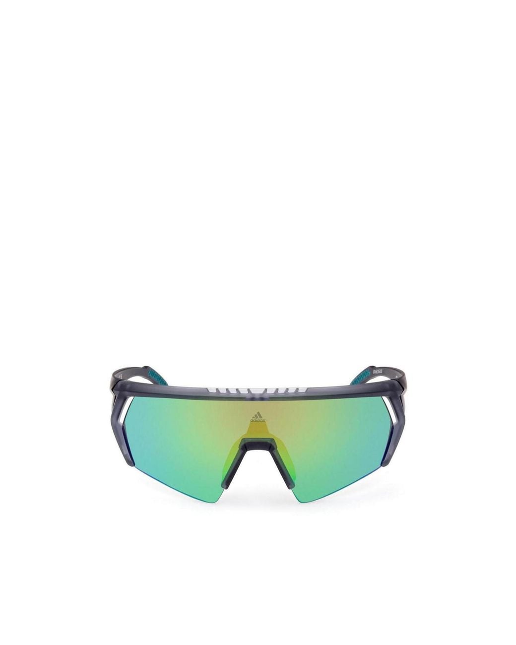 Adidas Originals Green Geometric Sunglasses for men