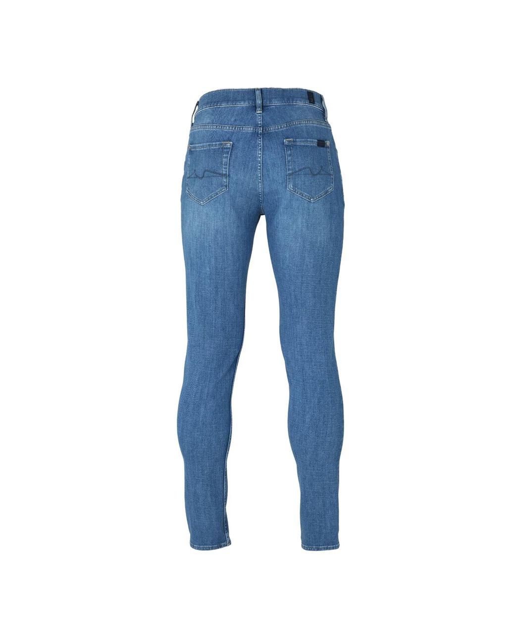7 For All Mankind Blue 7Fam Slimmy Tapered Sn62 for men