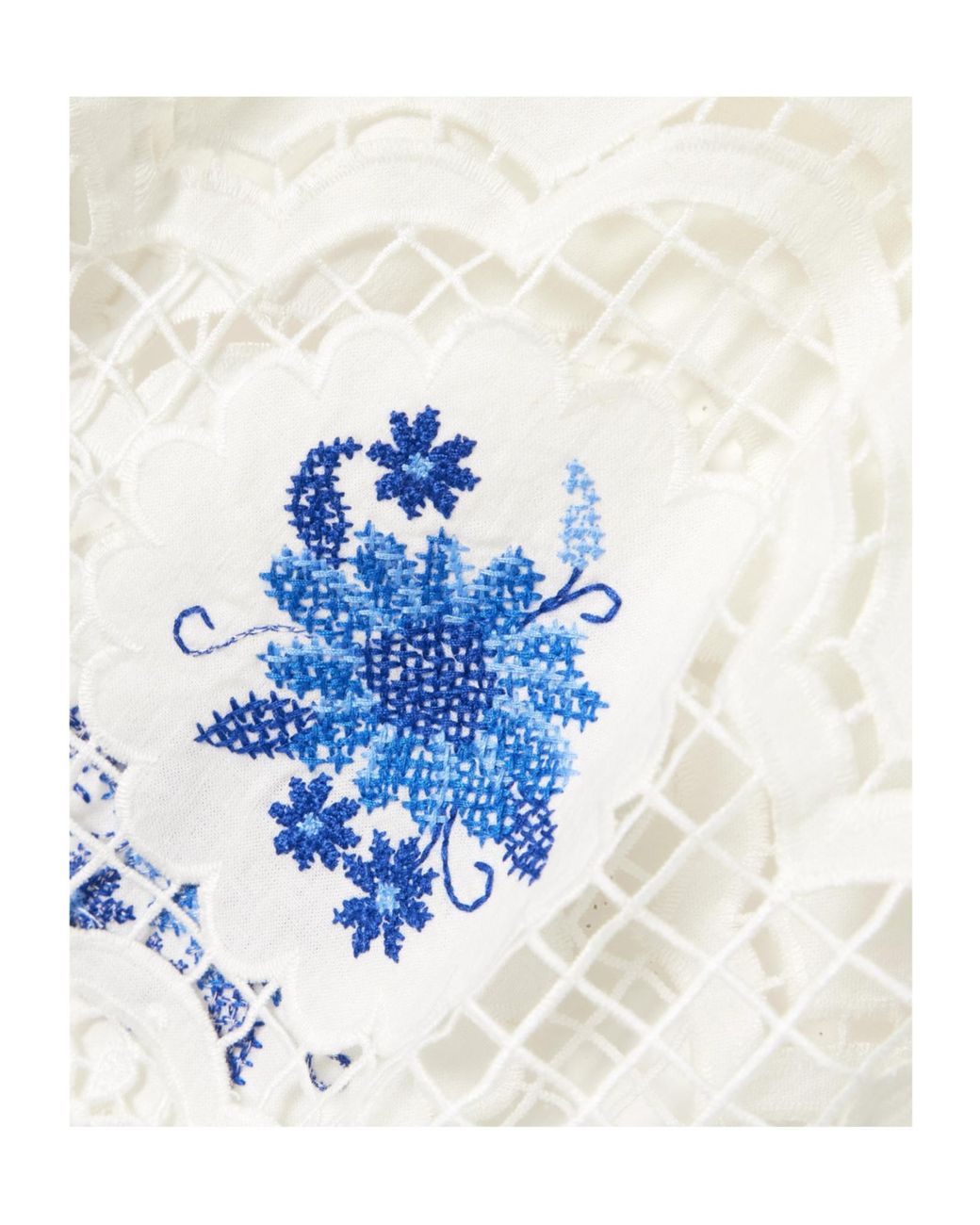 Farm Rio Blue Bow Vest
