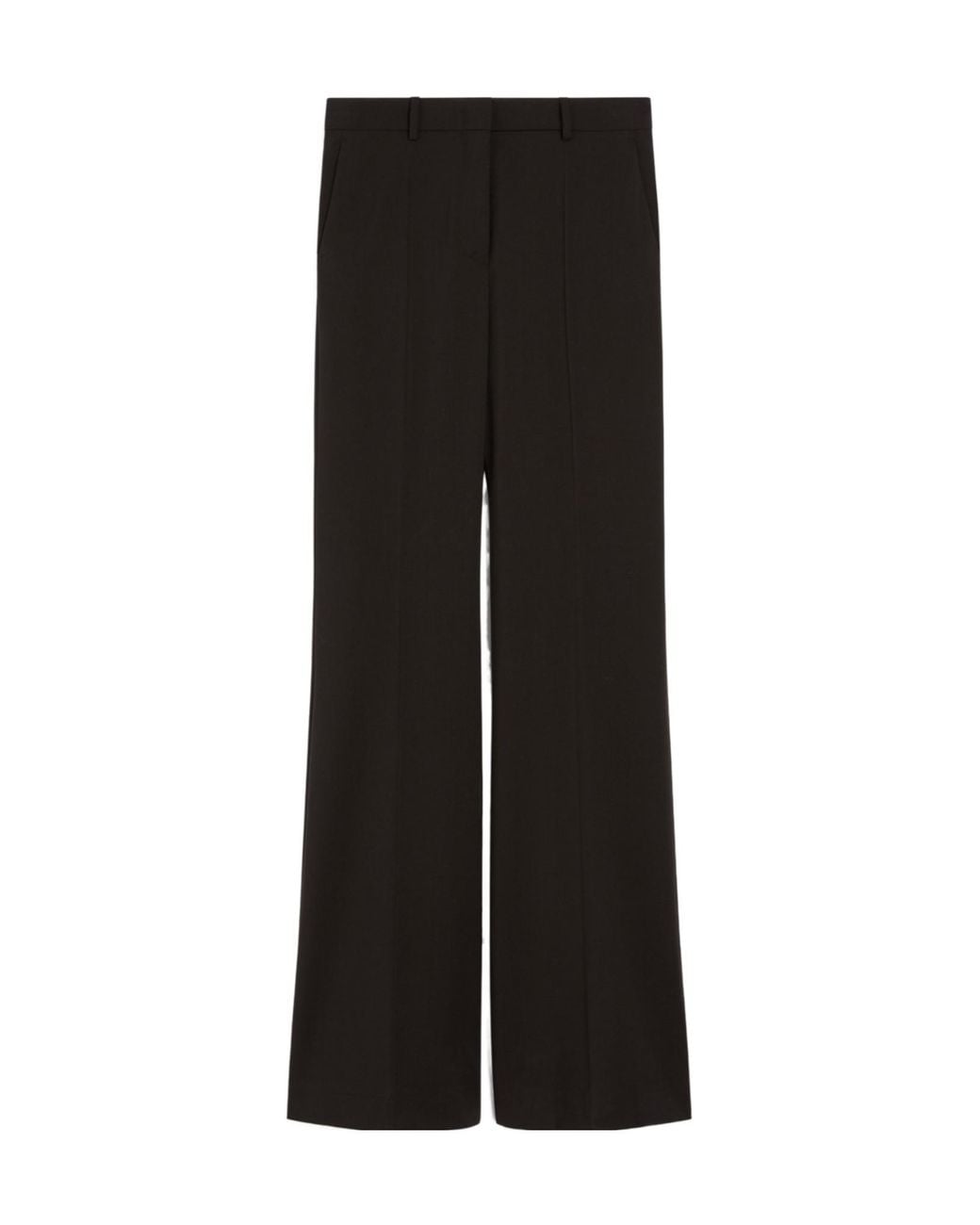Sportmax Black Hanger Flared Pants