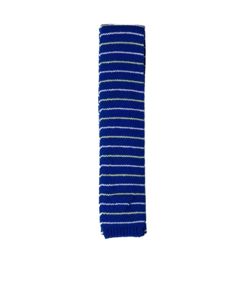 Prada Blue Cashmere Scarf