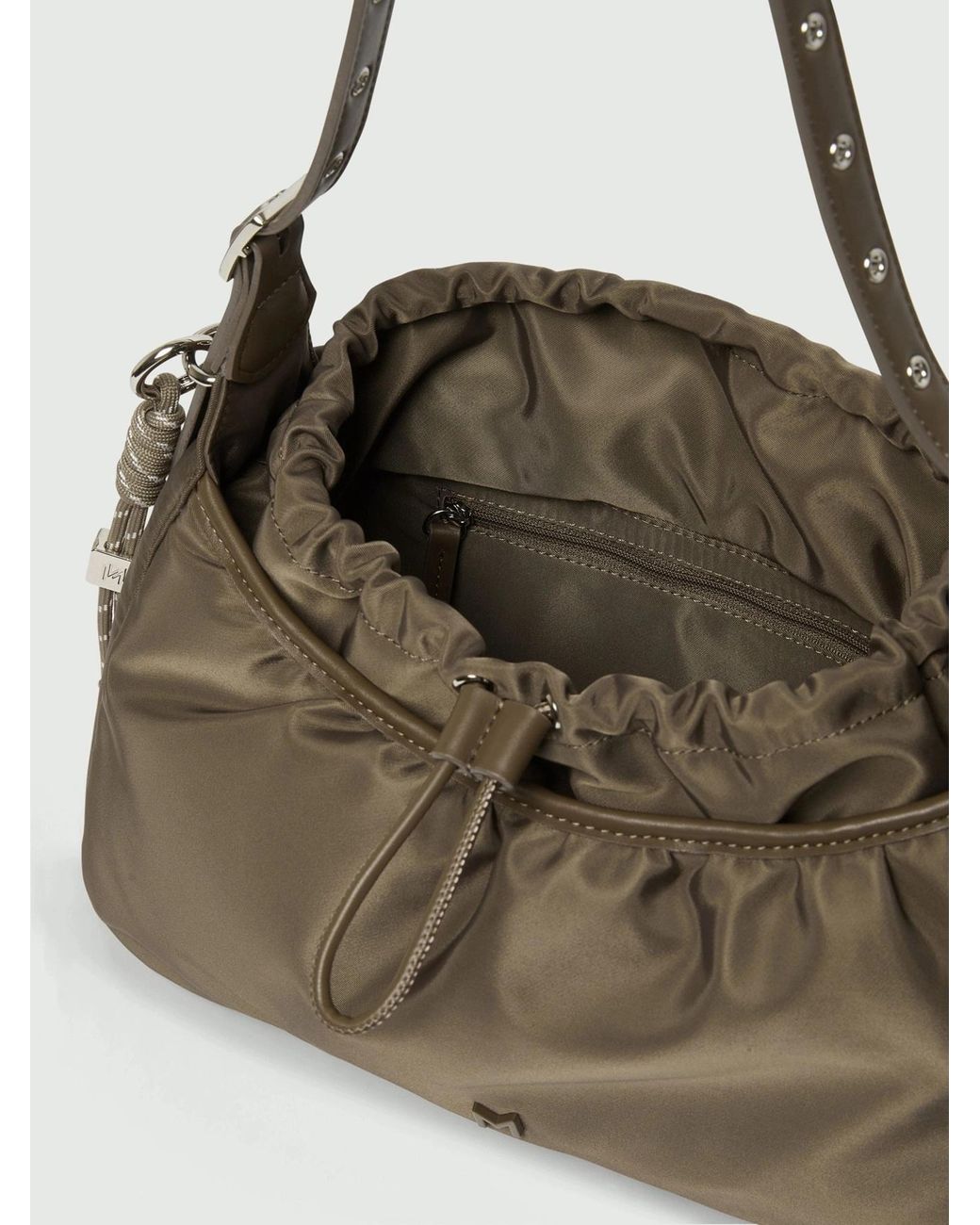 Marella Brown Rectangular Shoulder Bag