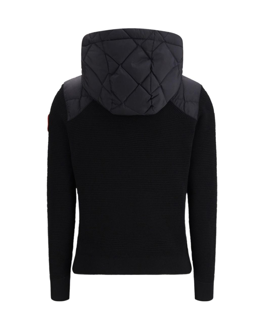 Canada Goose Black Hybridge Quilted Hooded Jacket