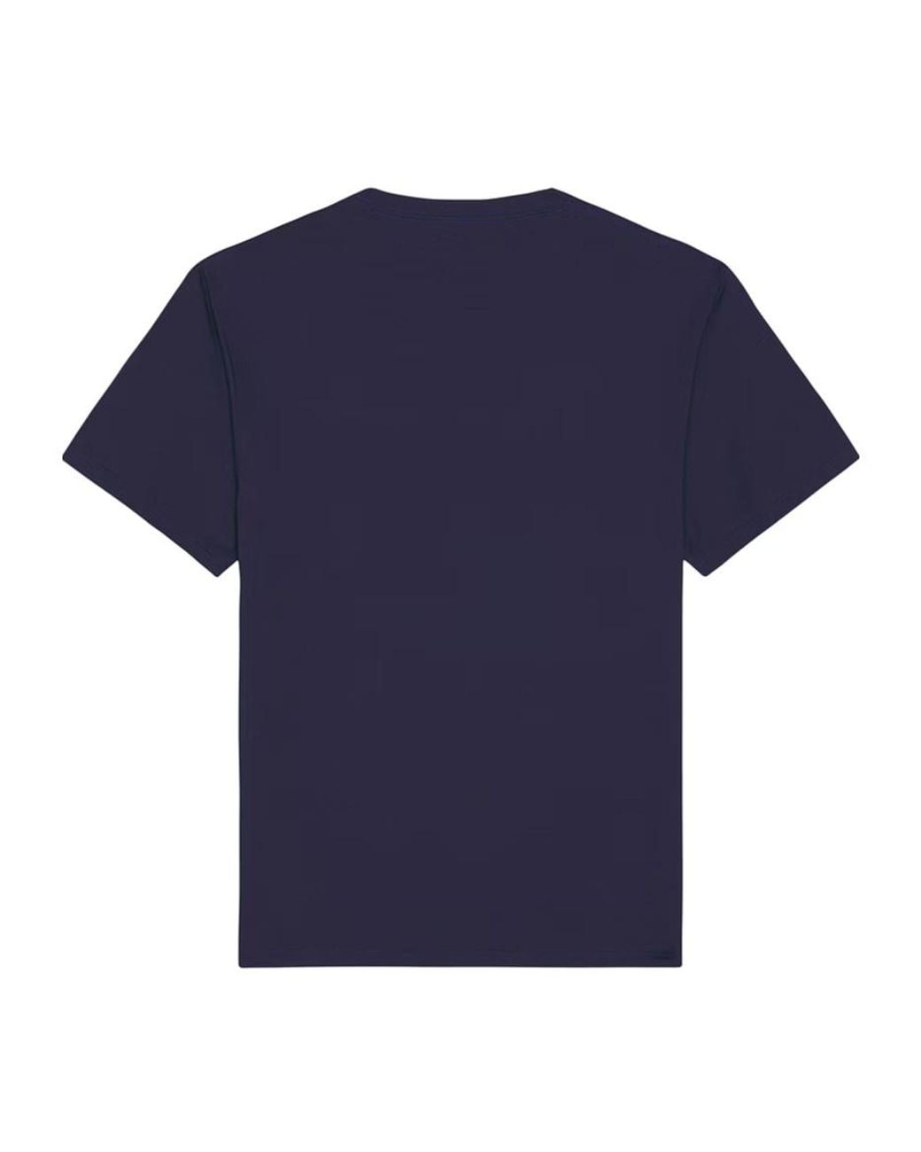McQueen Blue Flocked-Logo Crewneck T-Shirt for men