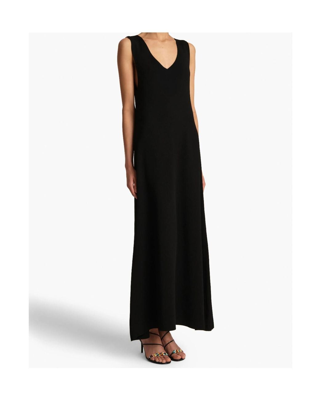 Khaite Black Keran Dress