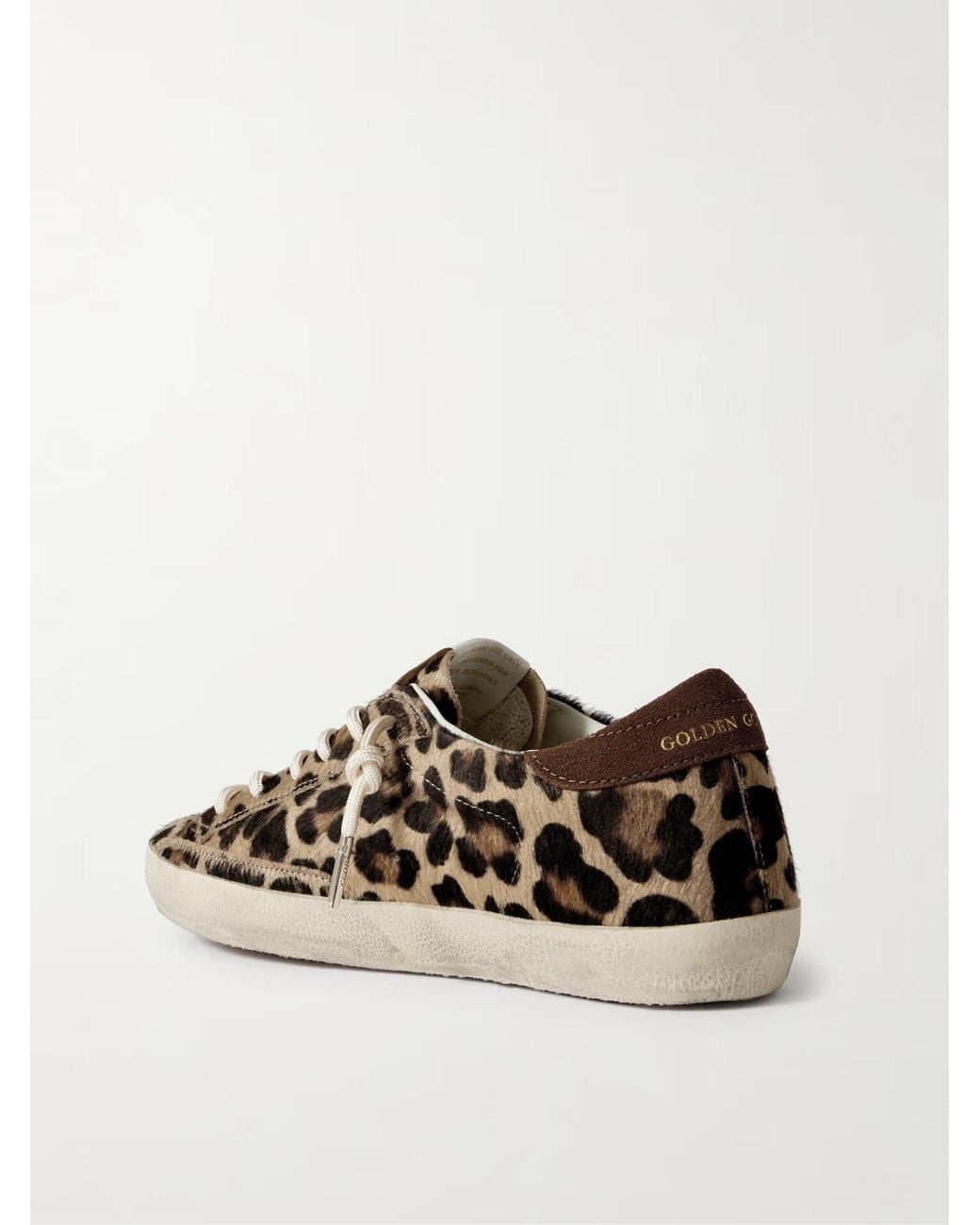 Golden Goose Deluxe Brand Brown Round-Toe Low-Top Casual Shoes