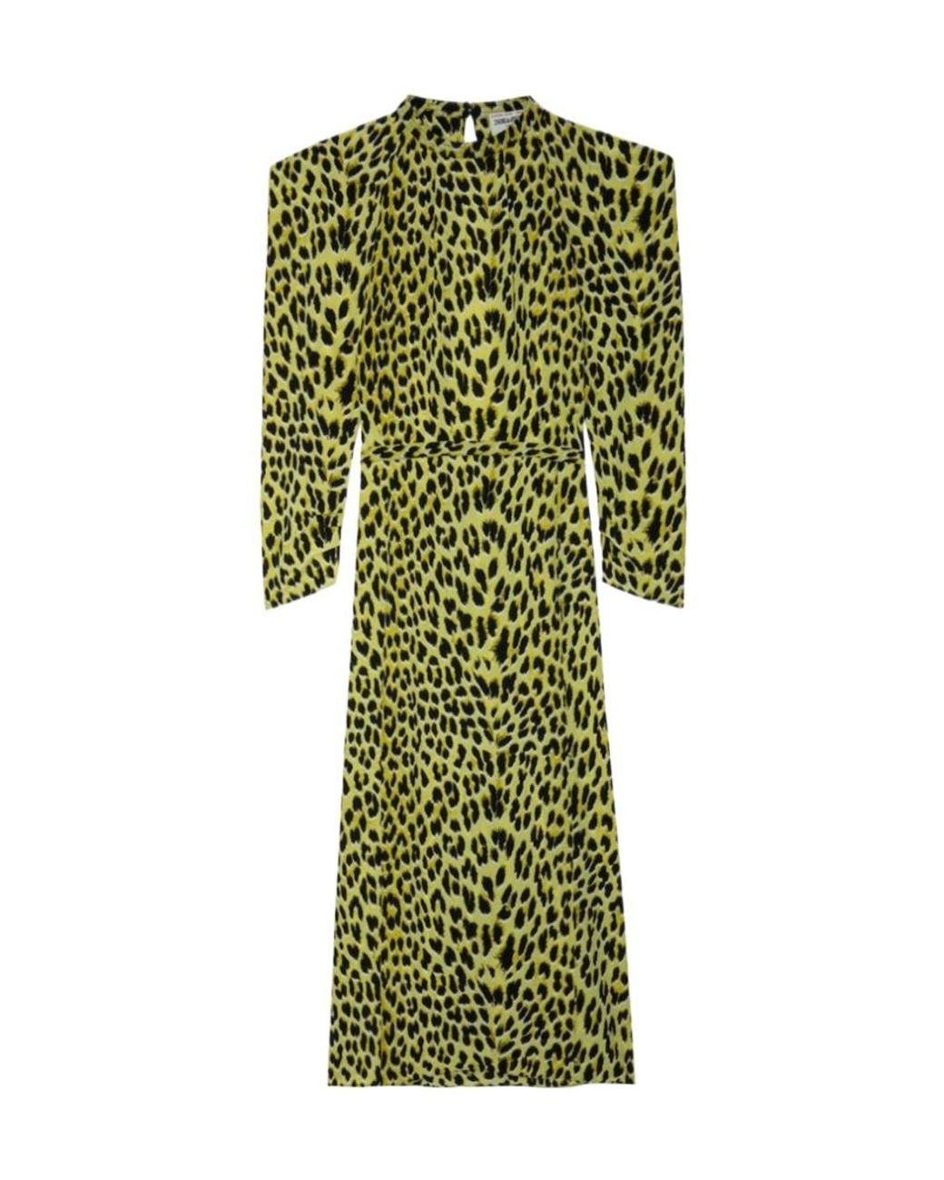 Zadig & Voltaire Green Long-Sleeved Dress