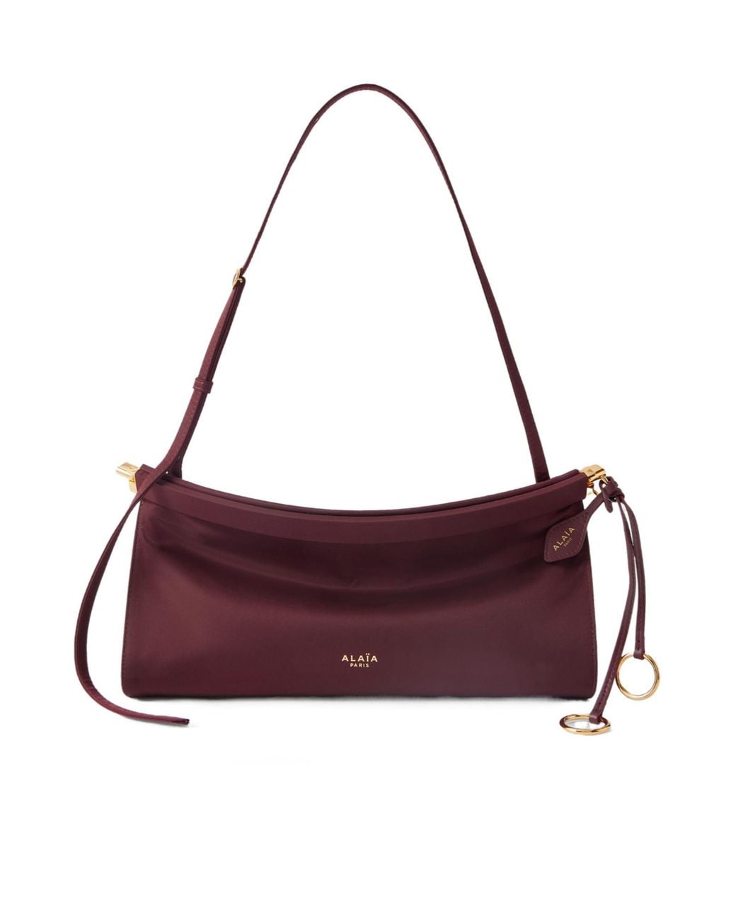 Alaïa Purple Alaïa Le Click East West Medium Bag