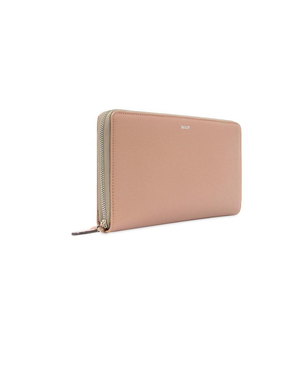 Bally Pink Zip Wallet