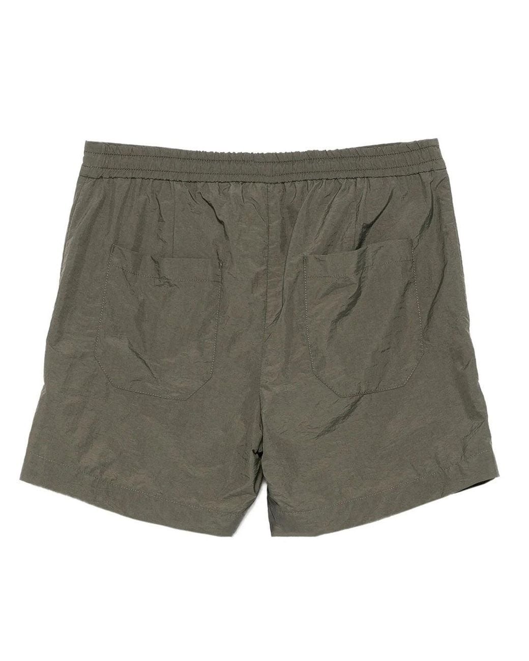 PT01 Gray Drawstring Shorts for men