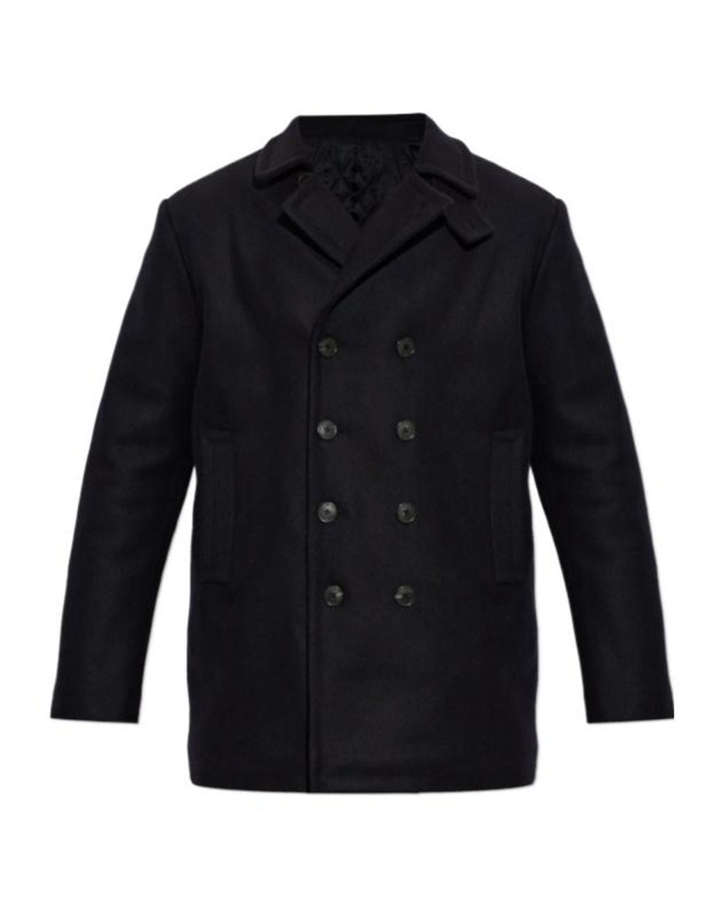 Isabel Marant Blue Wym Double-Breasted Coat for men
